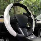 ciiyaa Silicone Steering Wheel Cover for Tesla Model 3(18-26) / Y(20-26) / YL(25-26)