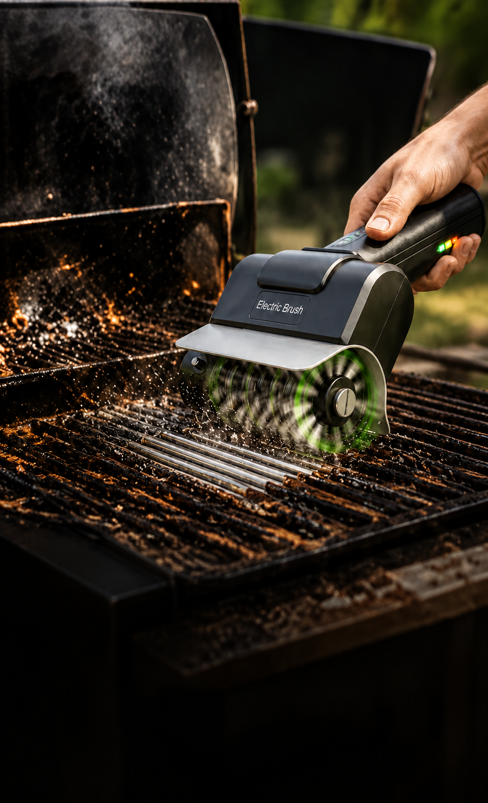Hippcron Electric Grill Cleaner