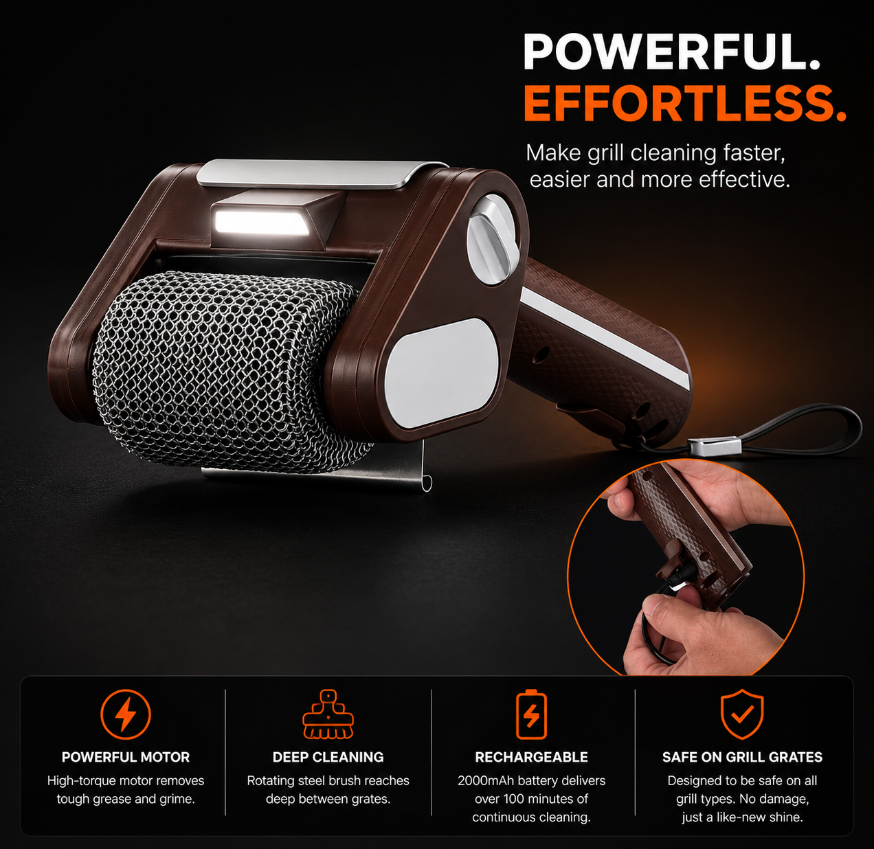 Electric Cleaner Grill