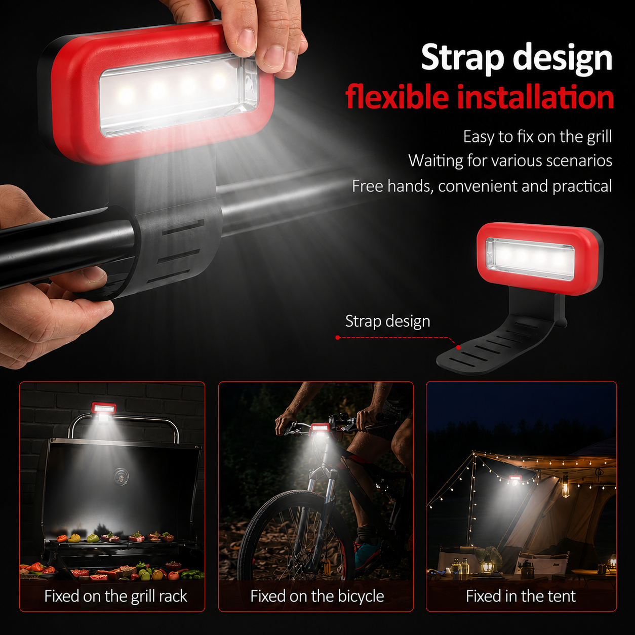 Magnetic LED Grill Light