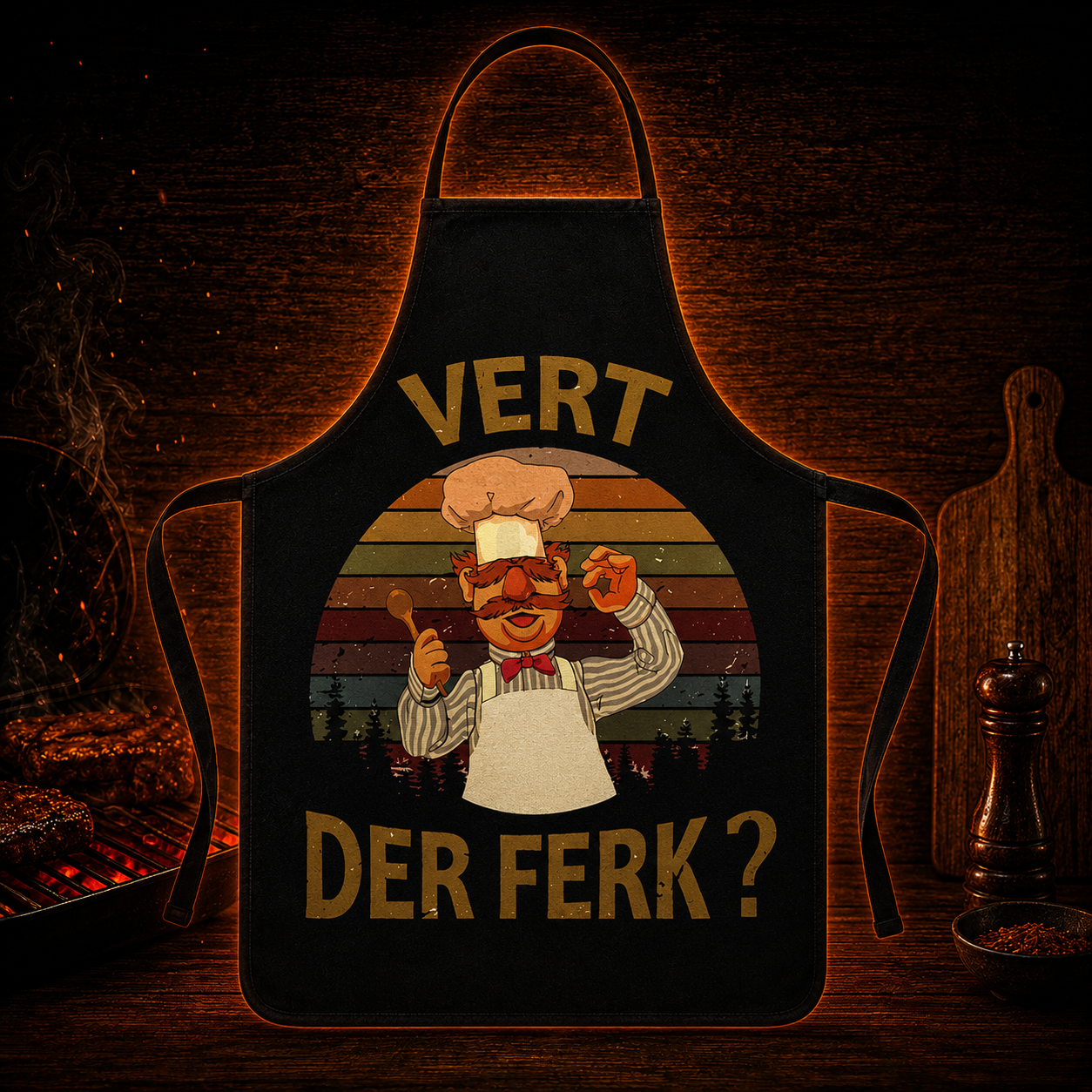 Personalized BBQ Apron