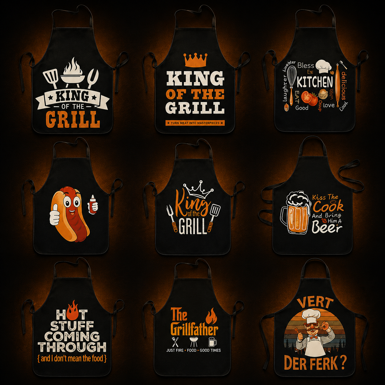 Personalized BBQ Apron