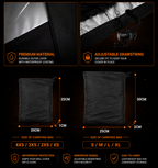 Black Waterproof BBQ Cover