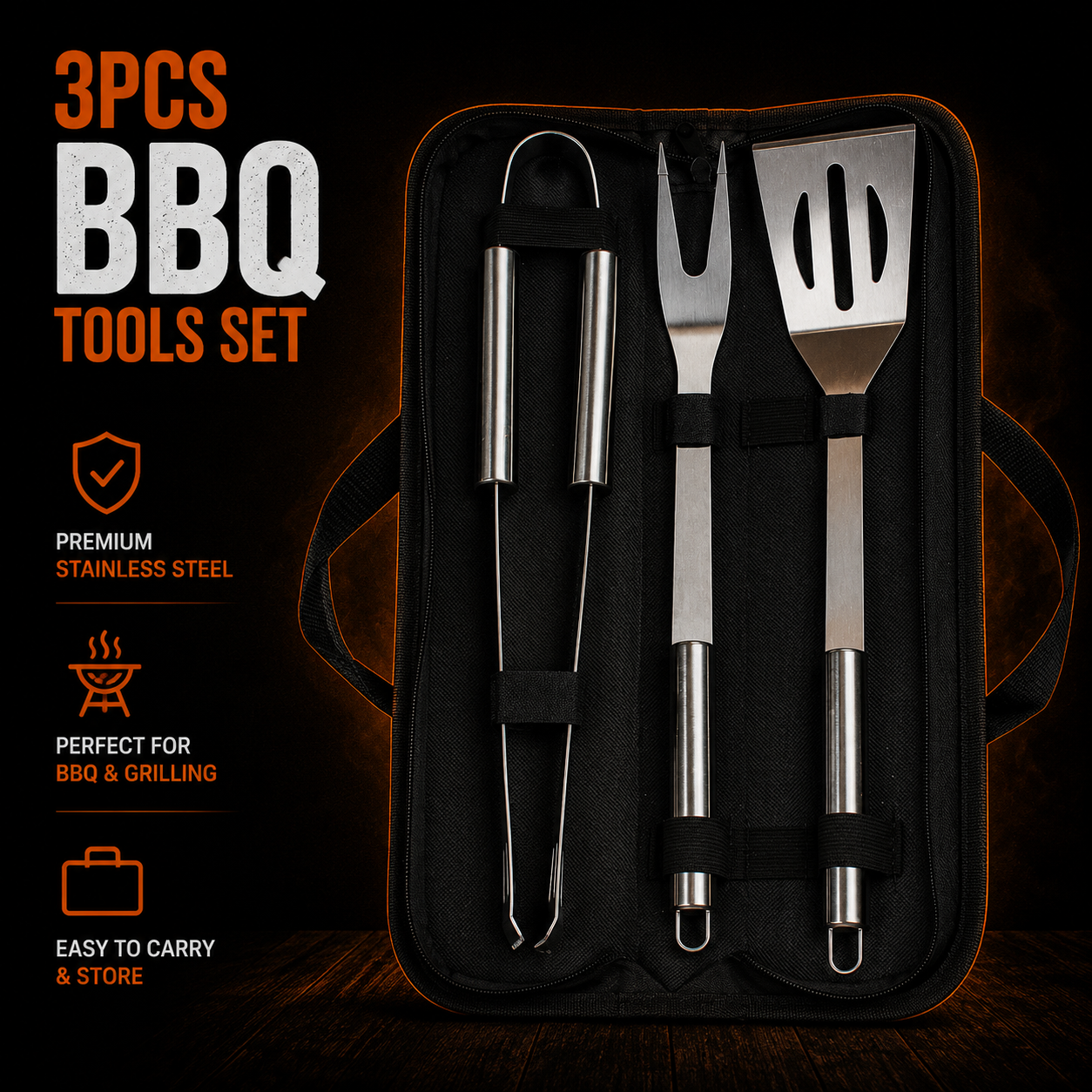 BBQ Tools Set 3/9/20 PCS For BBQ