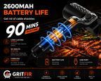 Electric Grill Brush Cleaning 360º