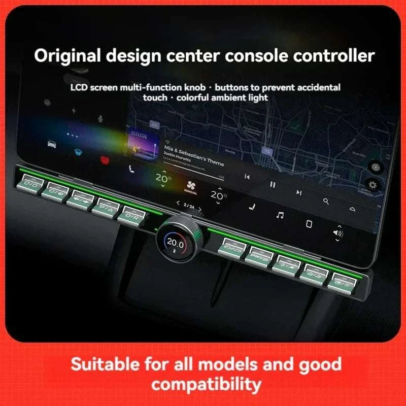 Botão de controle físico
