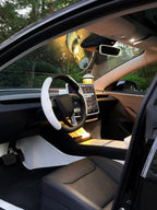 ciiyaa Silicone Steering Wheel Cover for Tesla Model 3(18-26) / Y(20-26) / YL(25-26)
