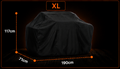 Black Waterproof BBQ Cover