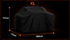 Black Waterproof BBQ Cover