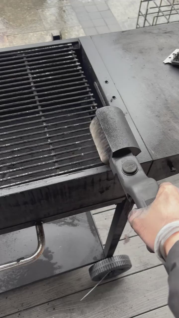 Electric Grill Brush Cleaning 360º